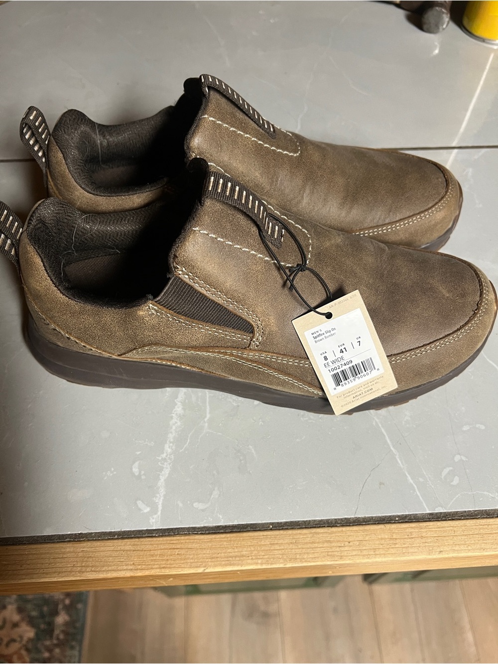 Ariat Brown Slip-On Casual Loafers